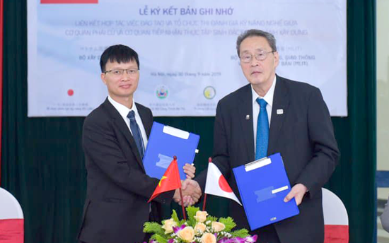 Signing ceremony in Vietnam