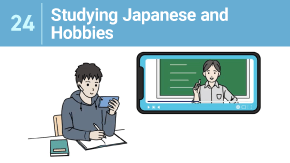 24 Studying Japanese and Hobbies