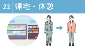 22 仕事終わりの過ごし方