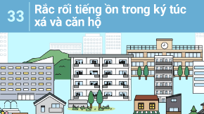 33 Rắc rối tiếng ồn trong ký túc xá và căn hộ