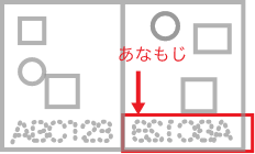 在留期間更新許可シールが貼ってあるページの写真